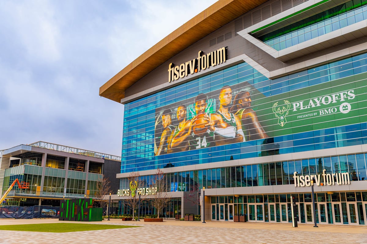 Milwaukee Bucks Fiserv Forum